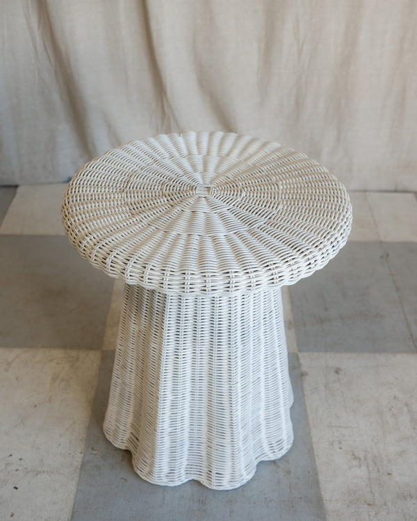 Amélie Wicker Side Table