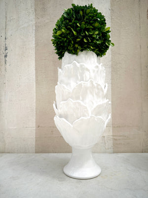 Foliage Footed Vase