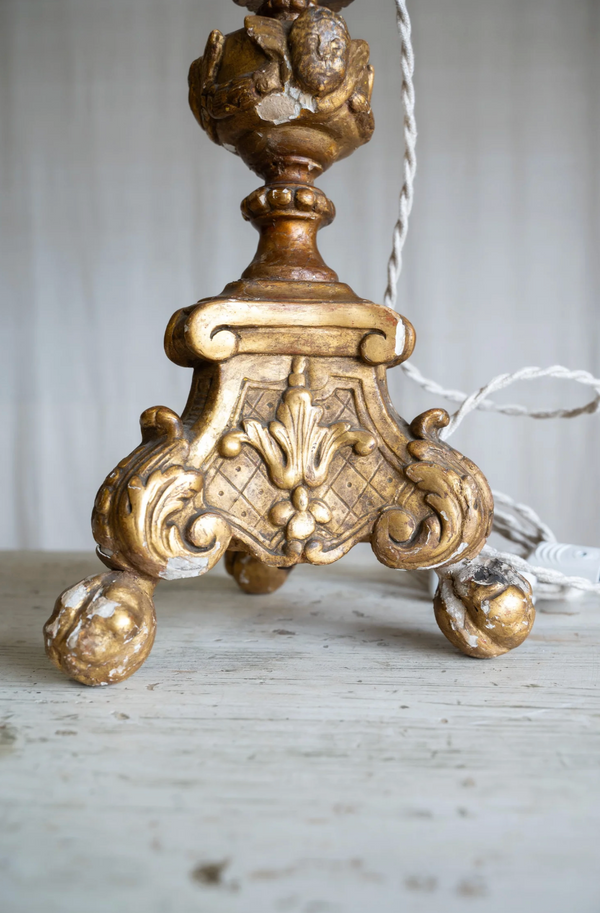 Antique Auralie Lamp