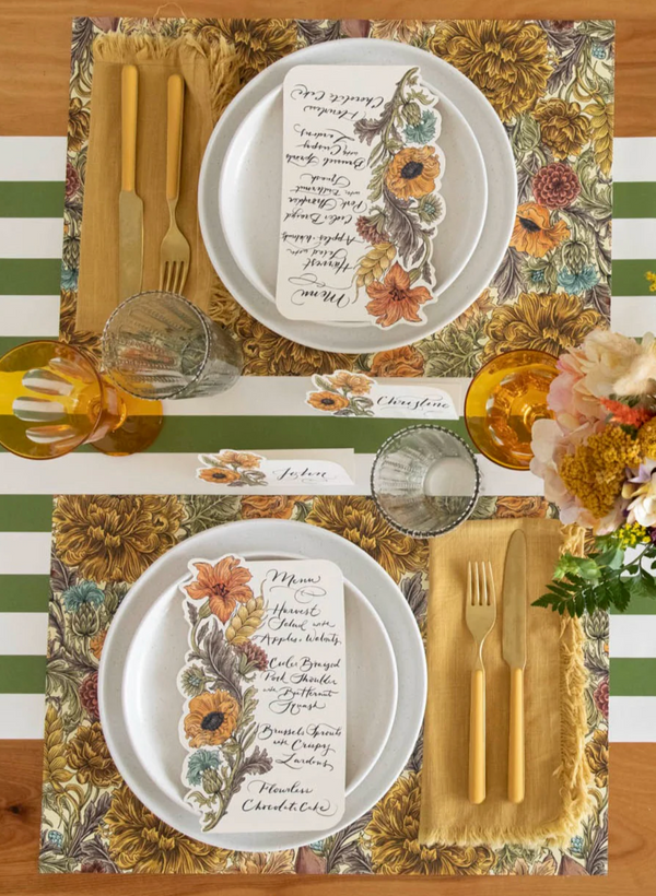 Autumn Acanthus Table Cards
