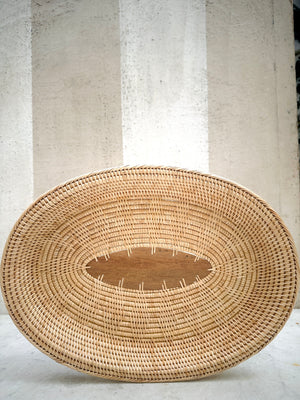 Oval Palm Leaf Tray