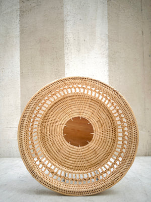 Round Palm Leaf Tray