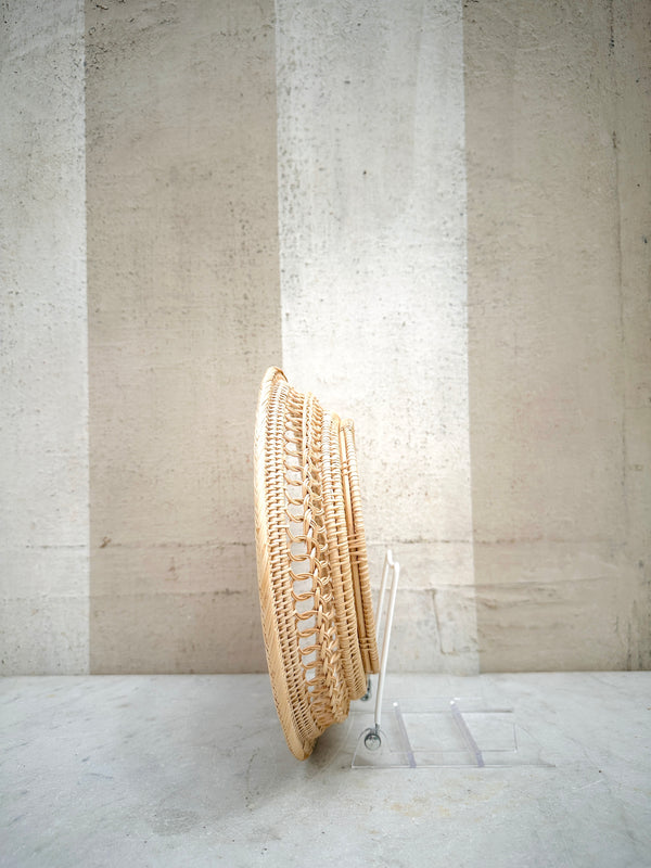 Round Palm Leaf Tray