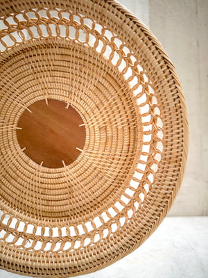Round Palm Leaf Tray