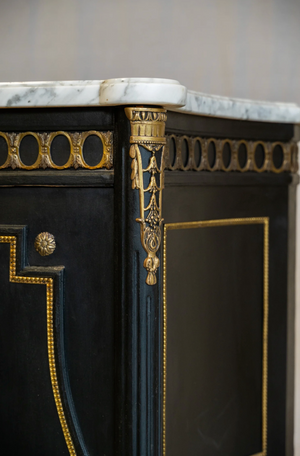 Benedetto Antique Marble Buffet