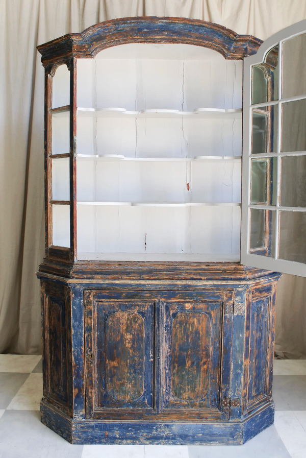 Antique Birgit China Cabinet