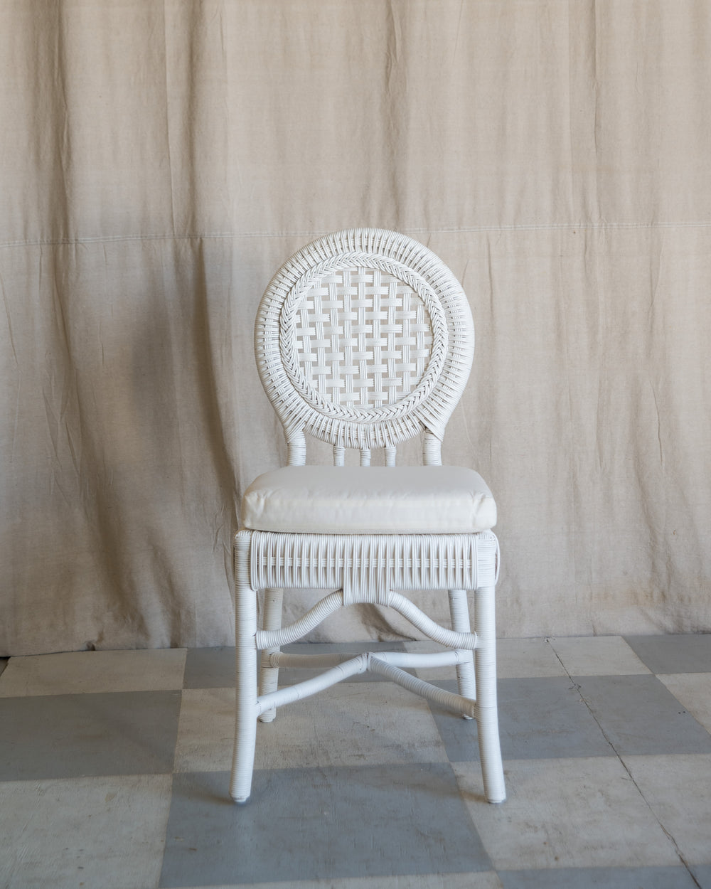 Camille Rattan Dining Chair