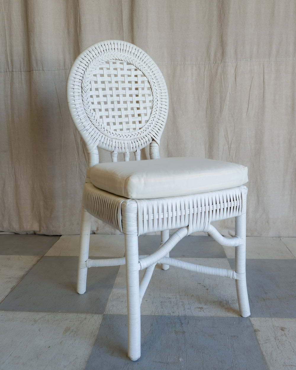 Camille Rattan Dining Chair