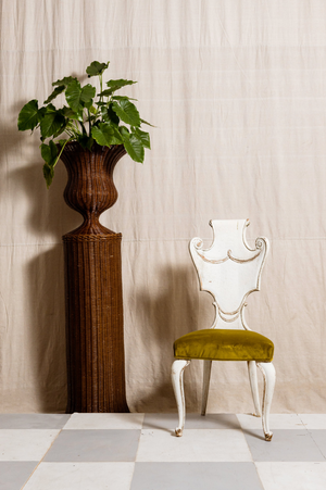 Camille Italian Carved Chair