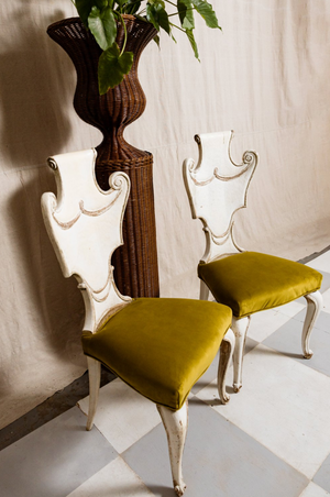 Camille Italian Carved Chair