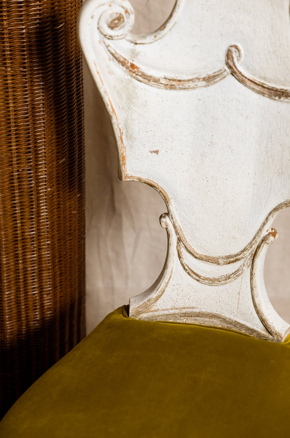 Camille Italian Carved Chair