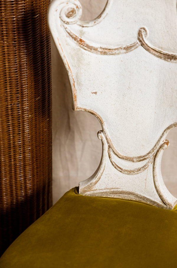 Camille Italian Carved Chair