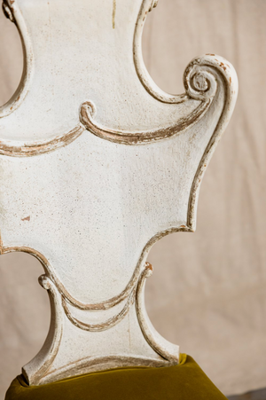 Camille Italian Carved Chair