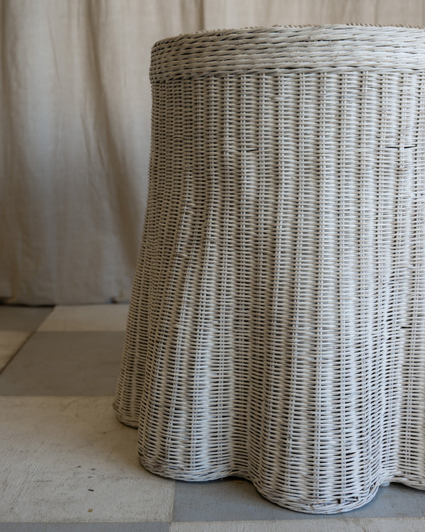 Celeste Wicker Side Table