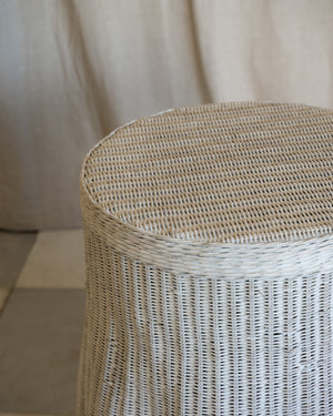 Celeste Wicker Side Table