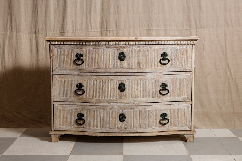 Washed Acacia Chad Commode