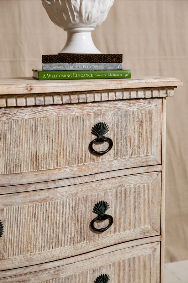 Washed Acacia Chad Commode