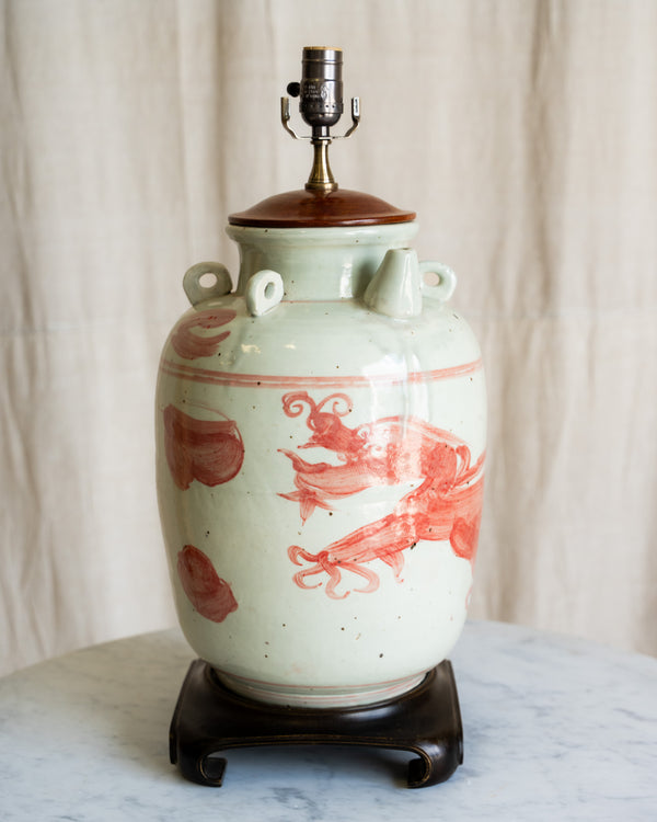 Dynasty Jug Table Lamp
