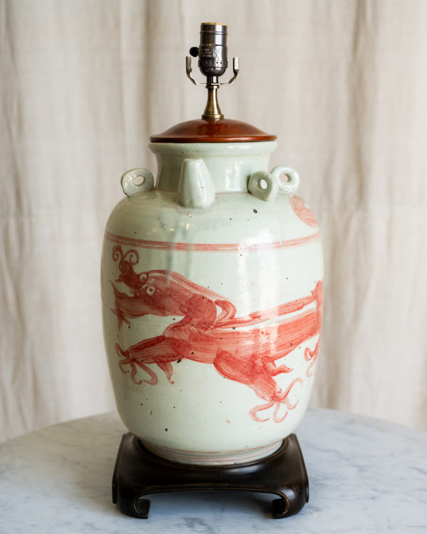 Dynasty Jug Table Lamp