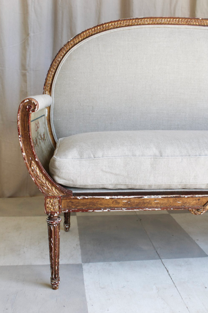 Eleanor Antique Loveseat