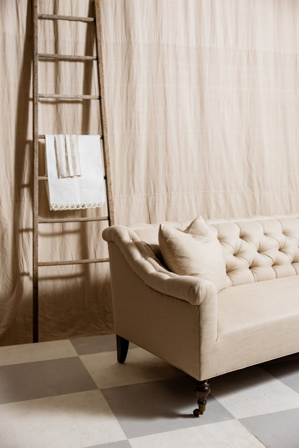 Elizabeth Cream Tufted Sofa