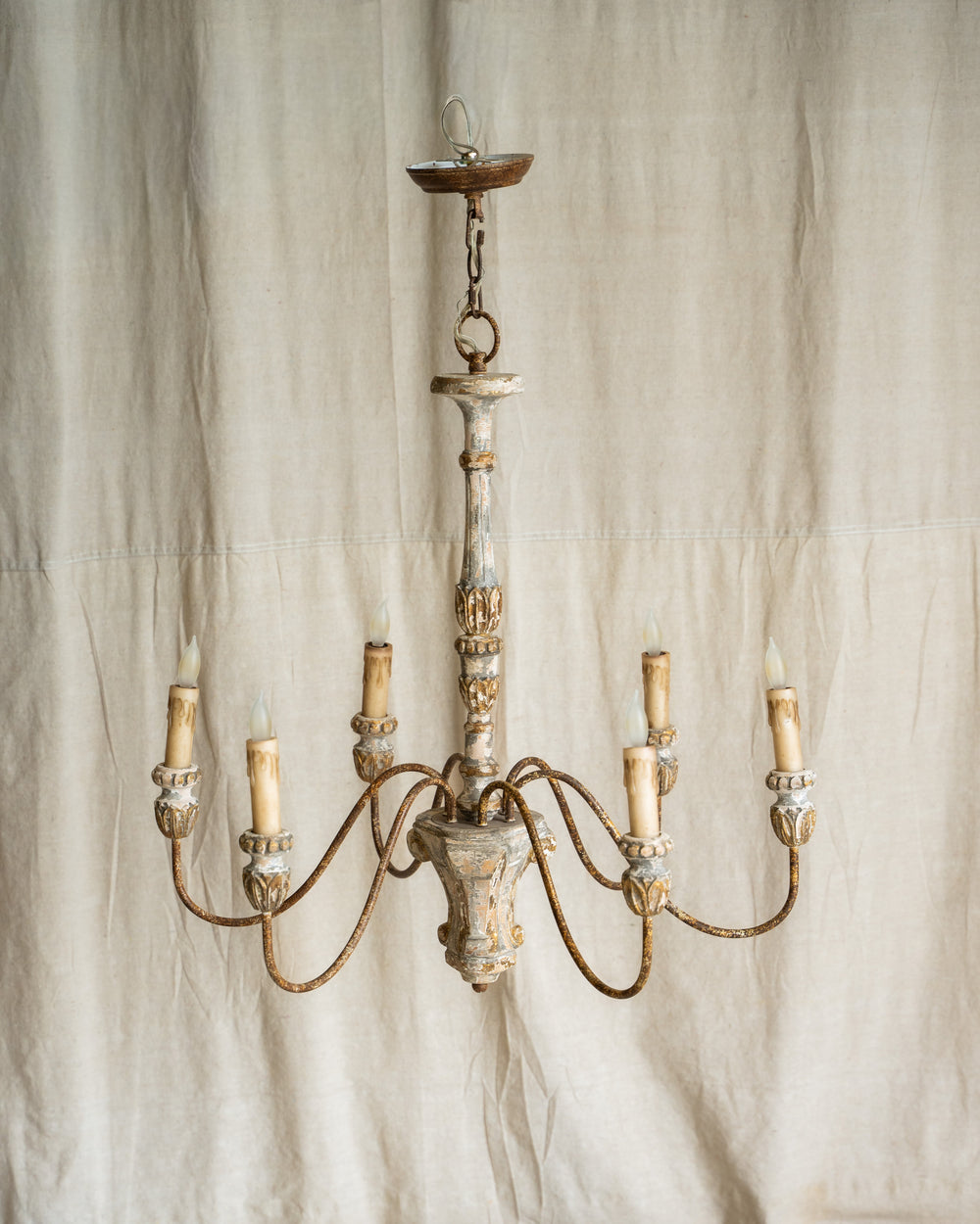 Étienne Faux Candlestick Chandelier