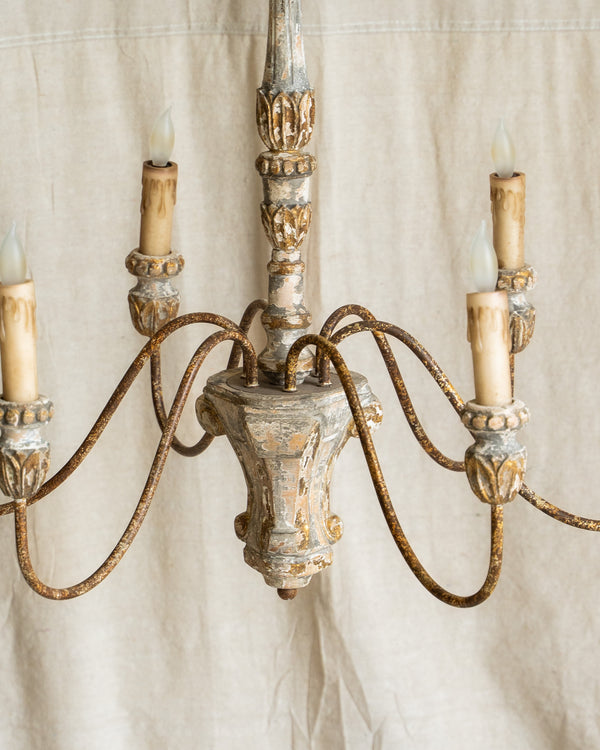 Étienne Faux Candlestick Chandelier