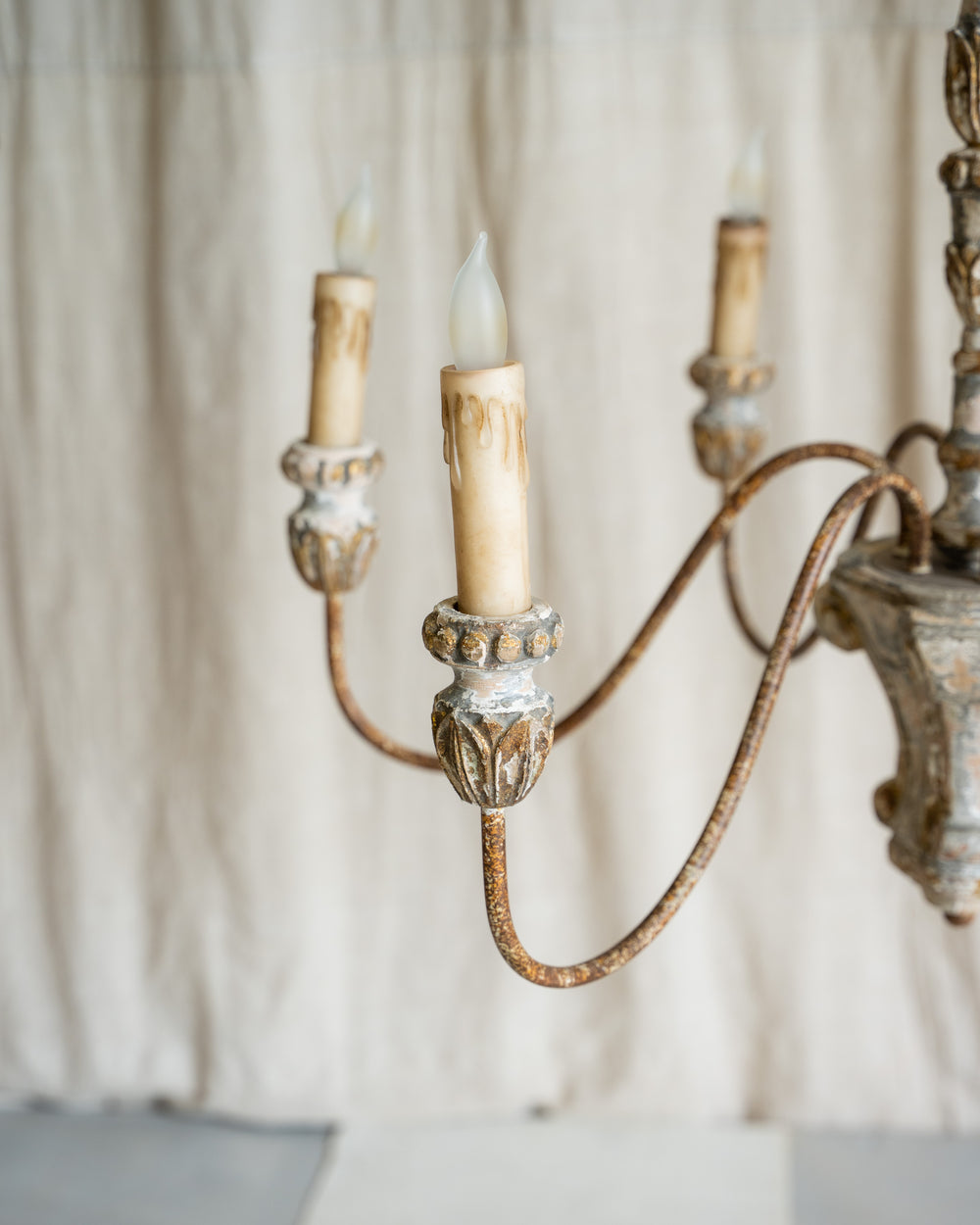 Étienne Faux Candlestick Chandelier