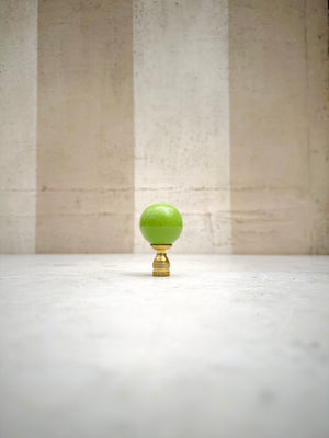 Verdant Procelain Finial