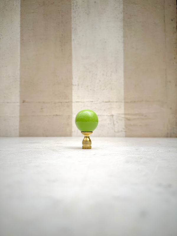 Verdant Procelain Finial