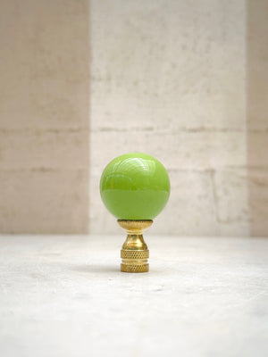 Verdant Procelain Finial