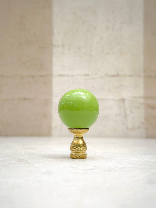 Verdant Procelain Finial