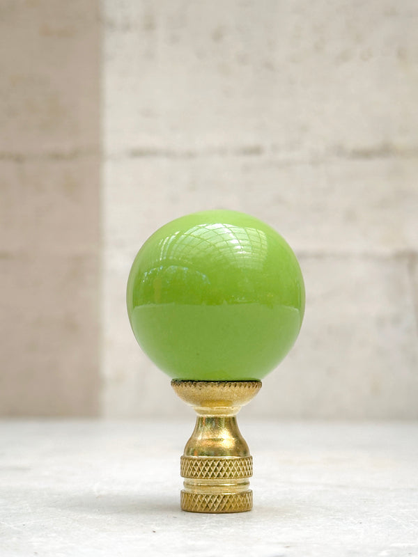 Verdant Procelain Finial