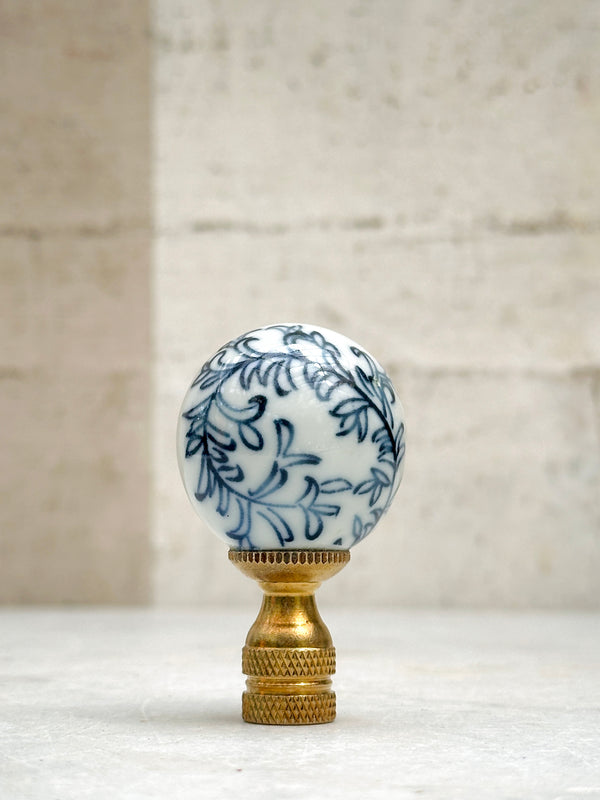 Canton Porcelain Finial