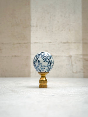 Canton Porcelain Finial