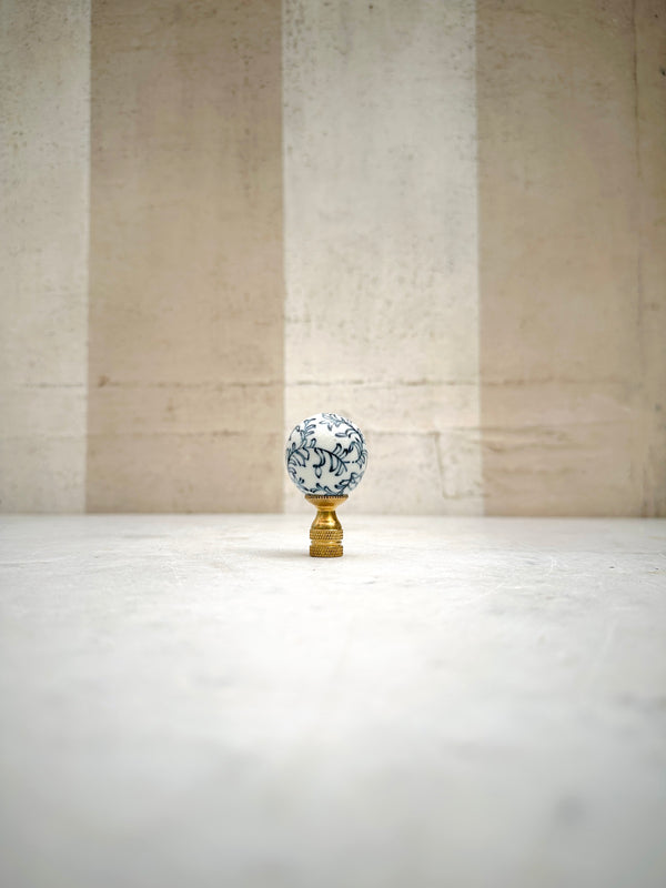Canton Porcelain Finial