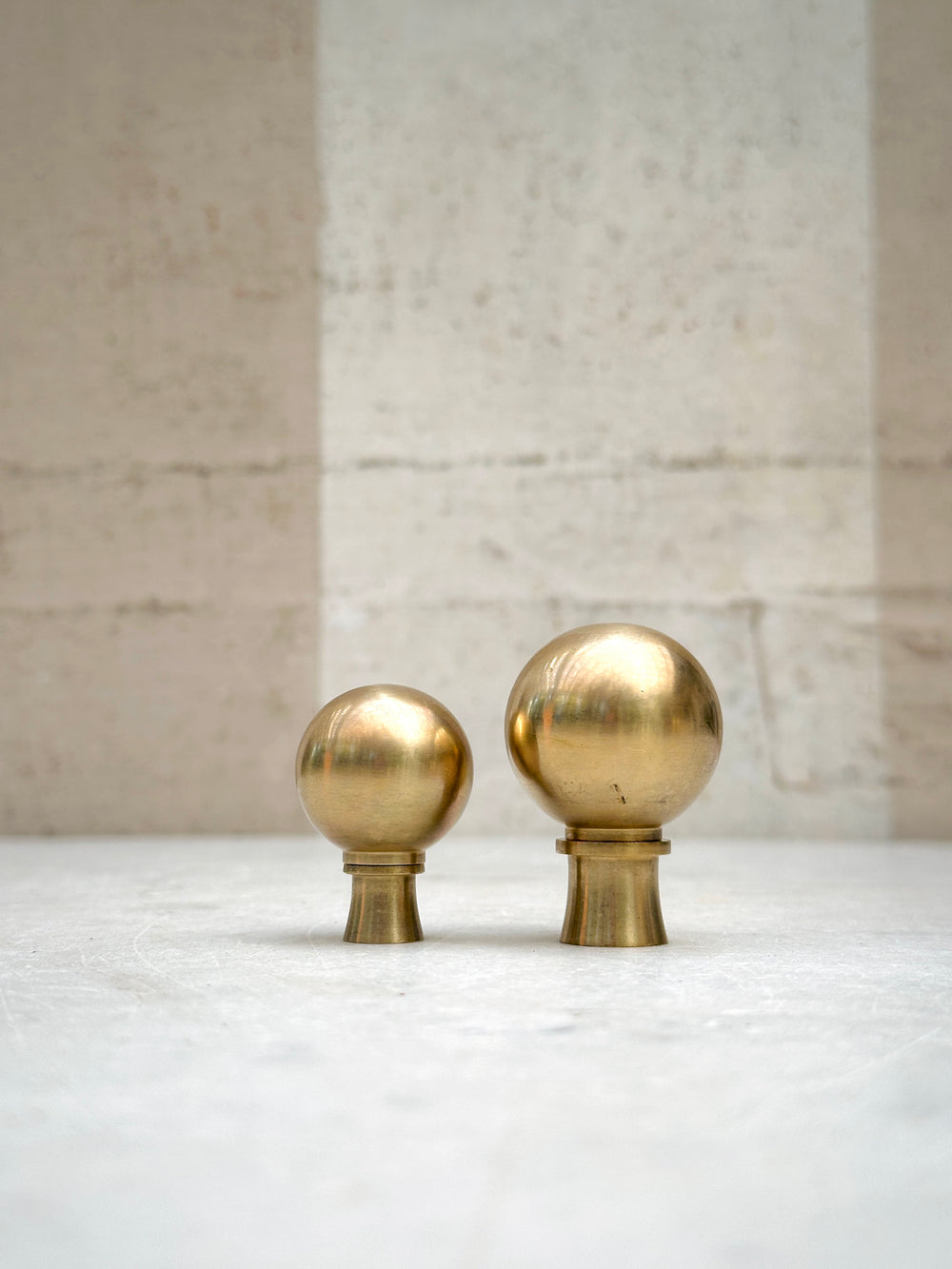 Round Gold Finial