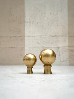 Round Gold Finial