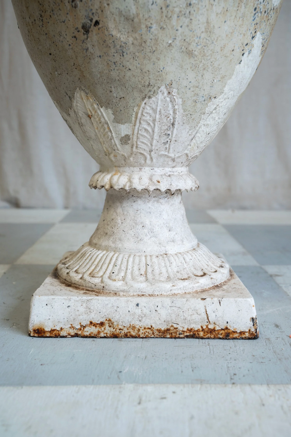 Antique Grand Cherub Urn