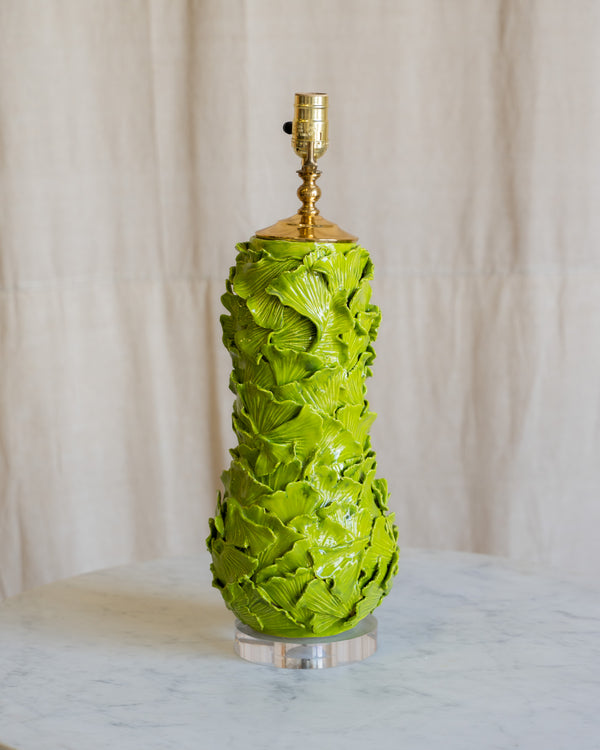 Ginkgo Ceramic Lamp