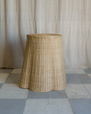 Isidore Wicker Side Table