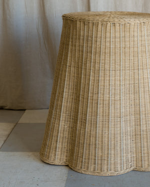 Isidore Wicker Side Table