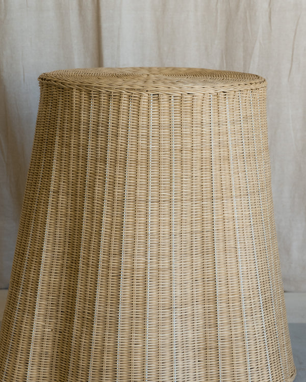 Isidore Wicker Side Table