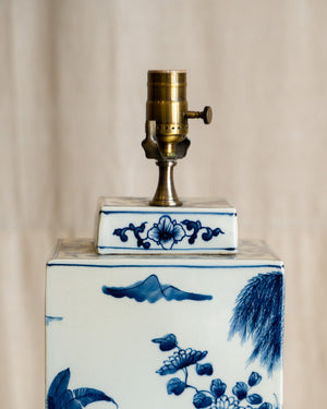 Jade Court Square Lamp