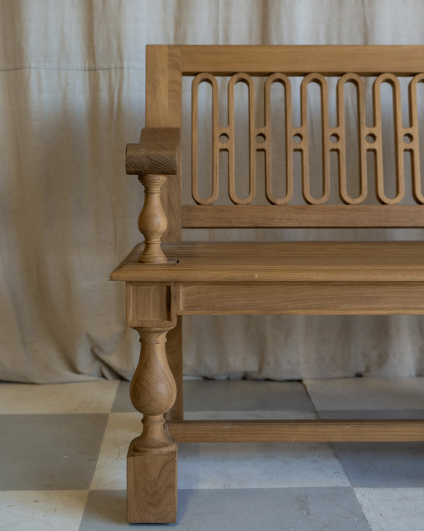 Henri Kingston Teak Bench