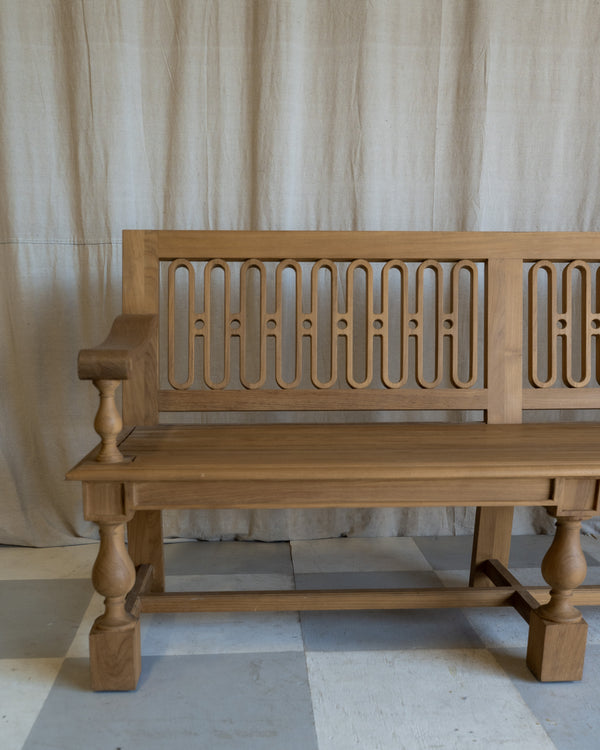 Henri Kingston Teak Bench