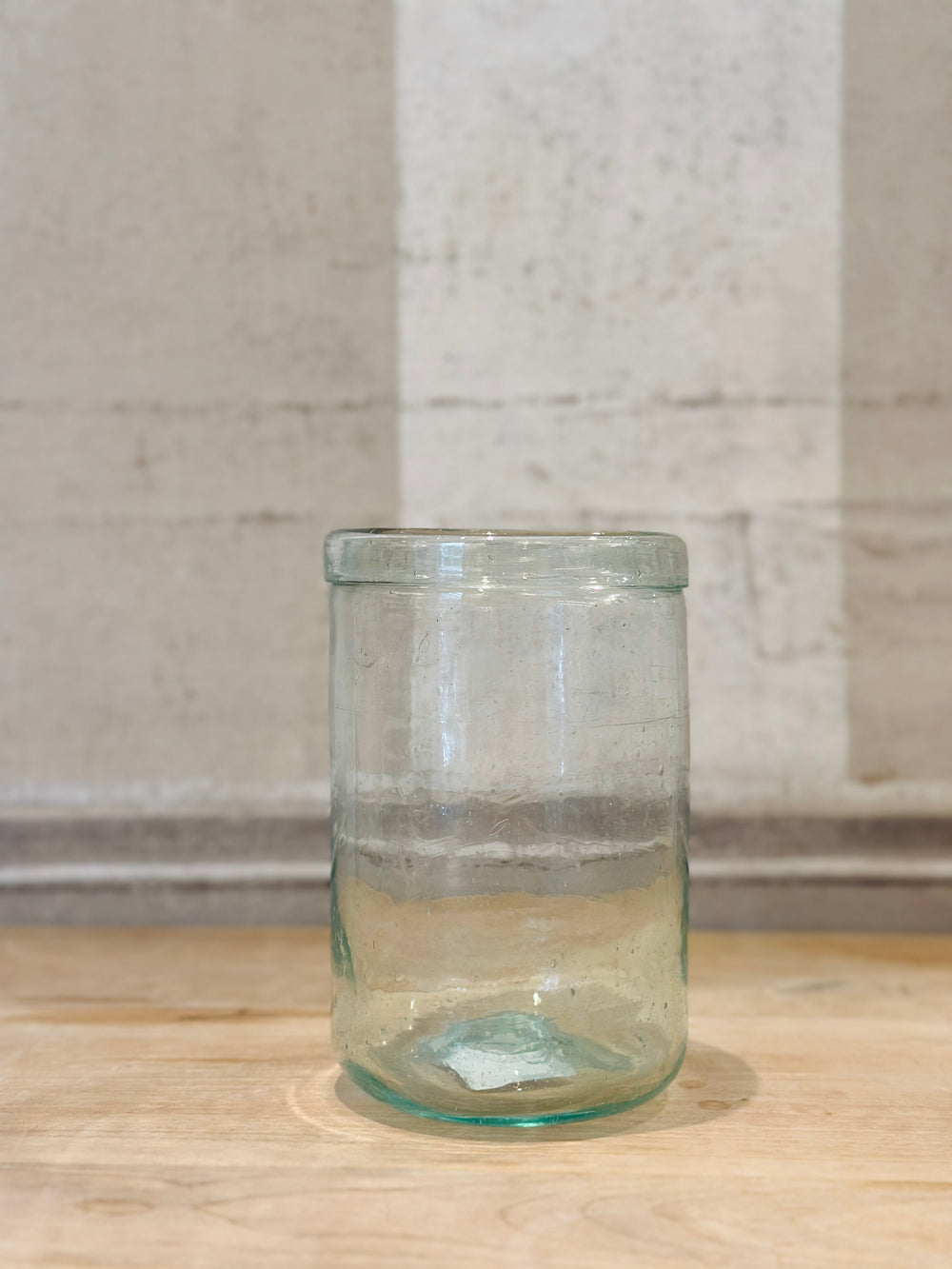 French Rimmed Folded Lip Vase