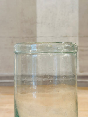 French Rimmed Folded Lip Vase