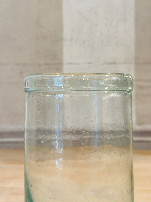 French Rimmed Folded Lip Vase