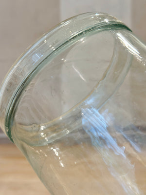French Rimmed Folded Lip Vase